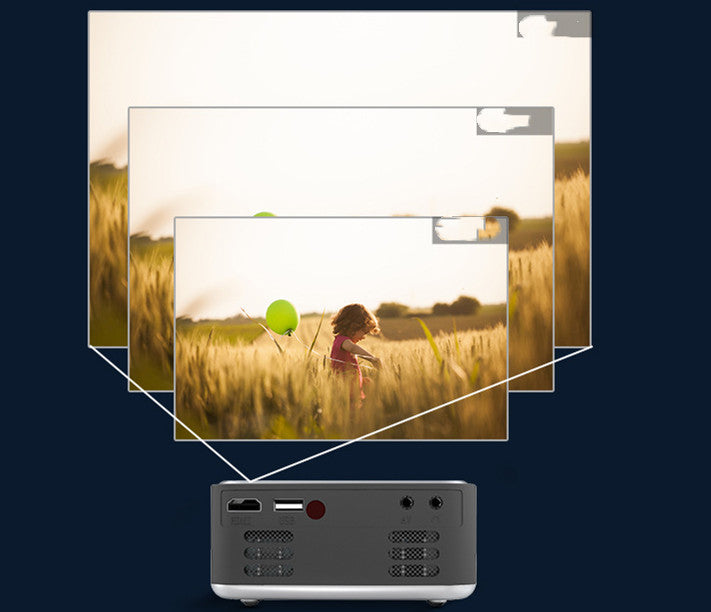 Mini Projector Home Portable 1080P HD